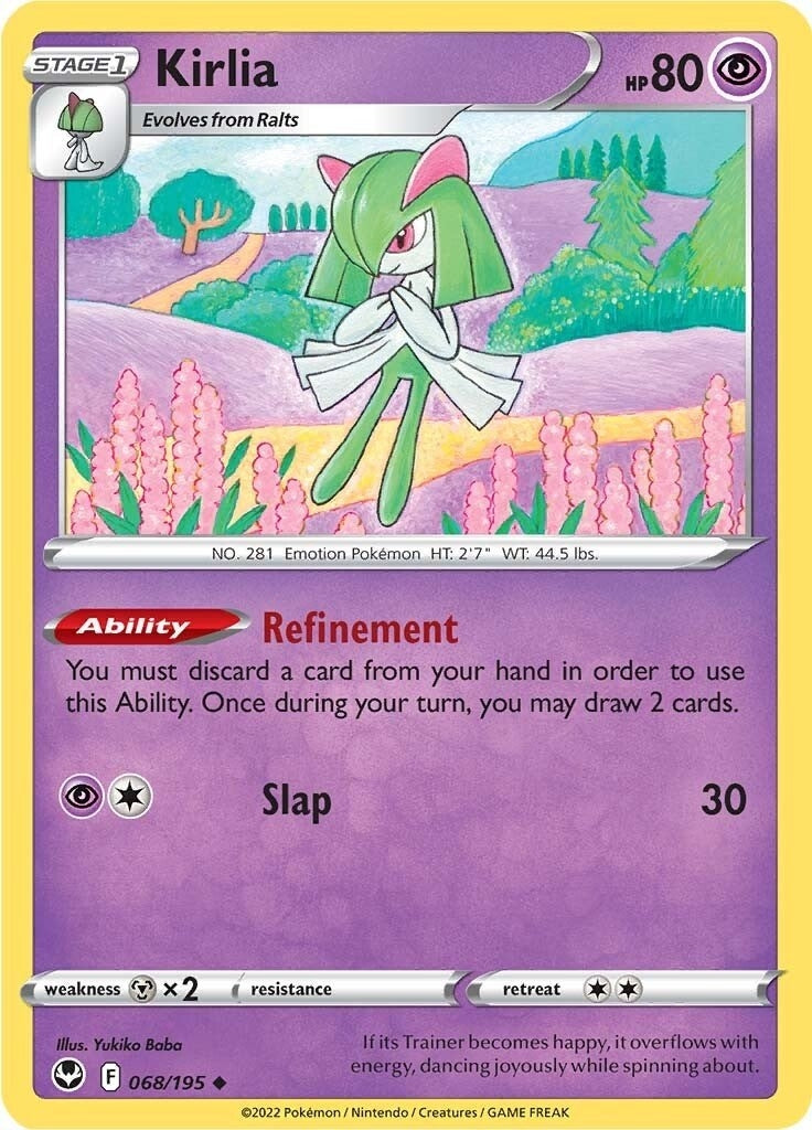 Image for Kirlia (068/195) (SWSH12: Silver Tempest) (SWSH12) - Pokemon
