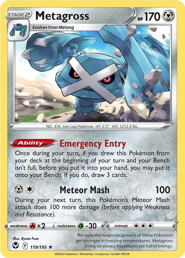 Image for Metagross (119/195) (SWSH12: Silver Tempest) (SWSH12) - Pokemon