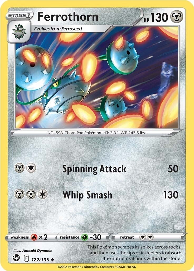 Image for Ferrothorn (122/195) (SWSH12: Silver Tempest) (SWSH12) - Pokemon
