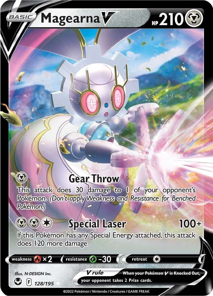 Image for Magearna V (128/195) (SWSH12: Silver Tempest) (SWSH12) - Pokemon