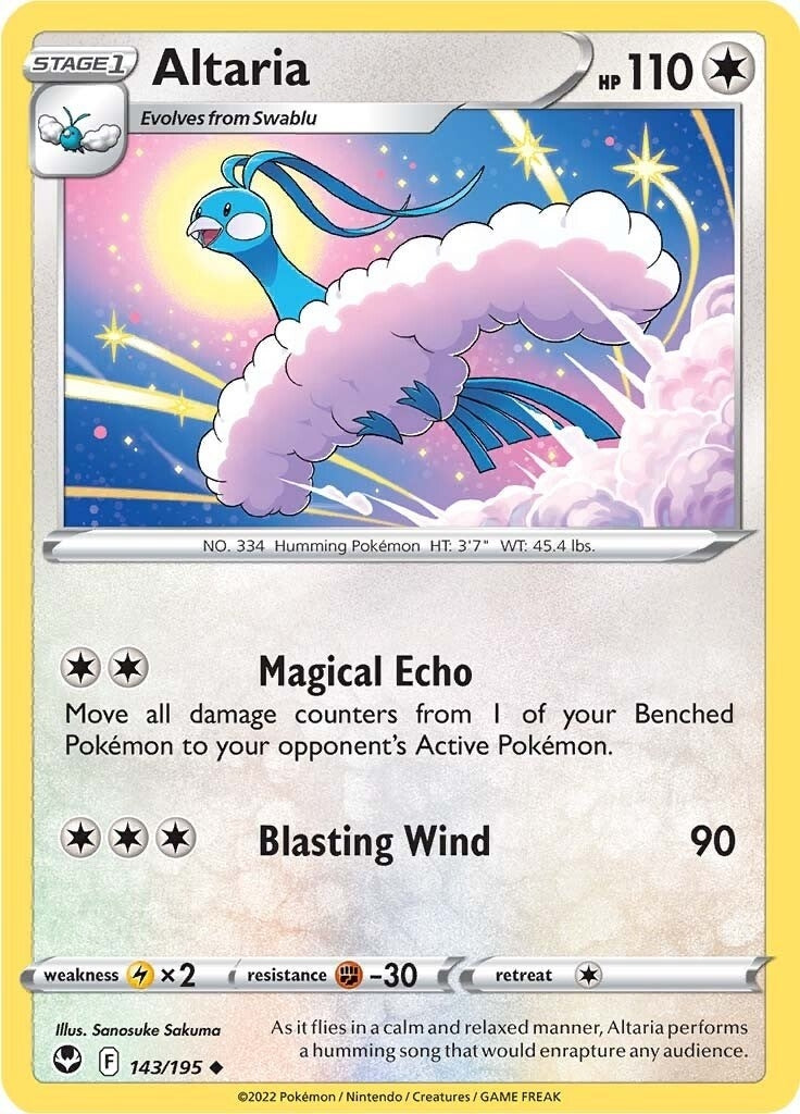 Image for Altaria (143/195) (SWSH12: Silver Tempest) (SWSH12) - Pokemon