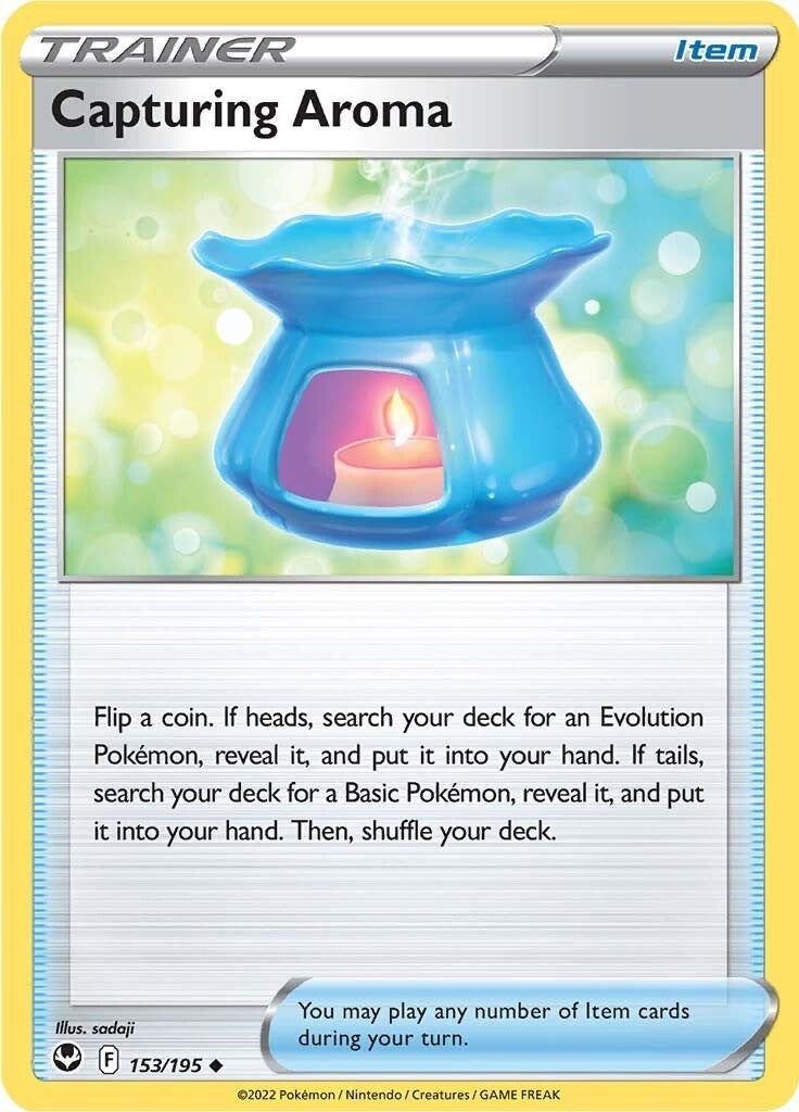 Image for Capturing Aroma (153/195) (SWSH12: Silver Tempest) (SWSH12) - Pokemon