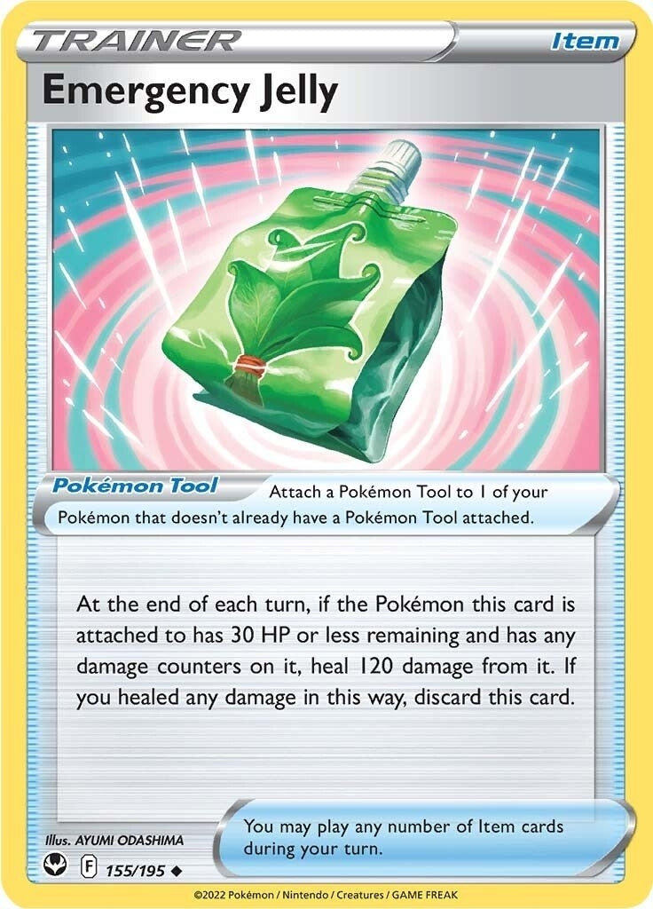 Image for Emergency Jelly (155/195) (SWSH12: Silver Tempest) (SWSH12) - Pokemon