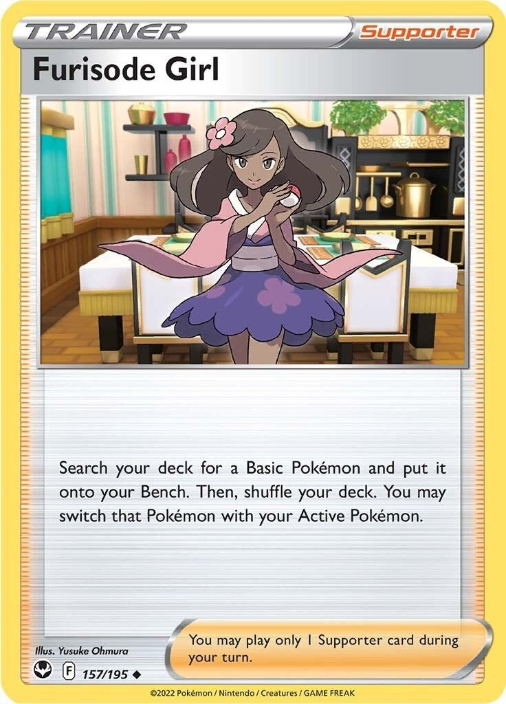 Image for Furisode Girl (157/195) (SWSH12: Silver Tempest) (SWSH12) - Pokemon