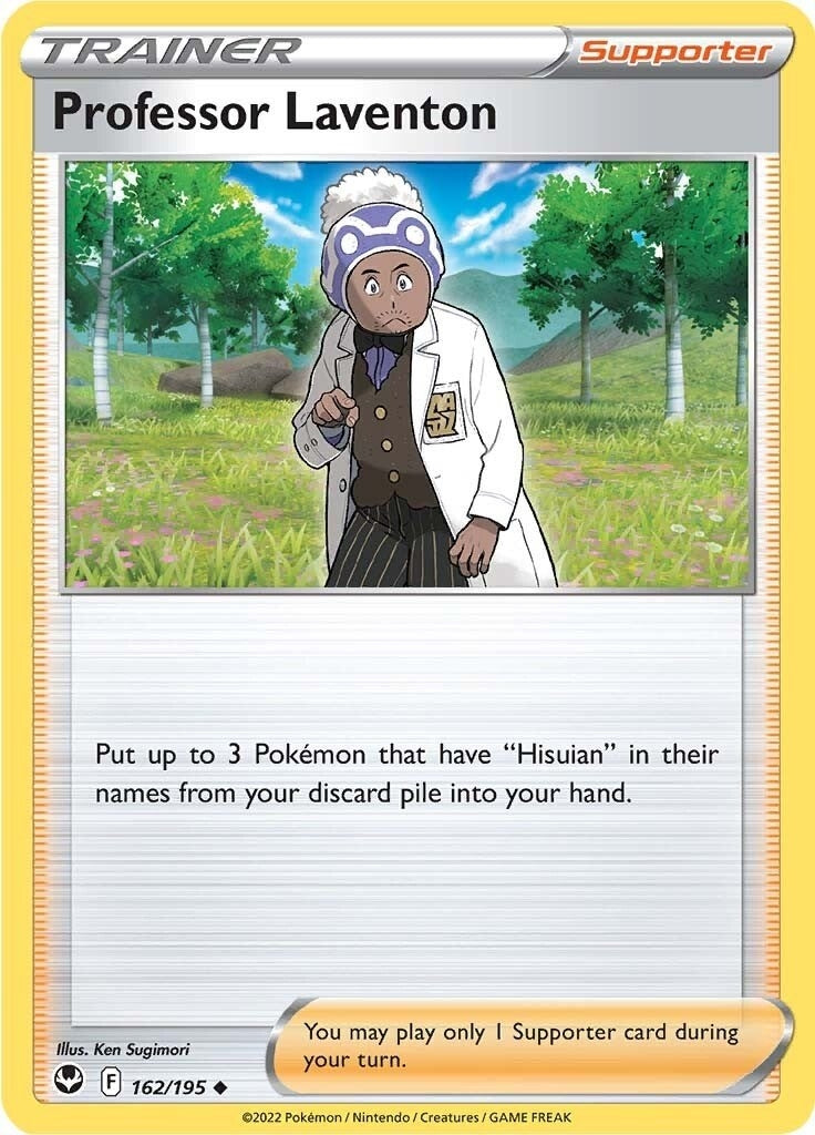 Image for Professor Laventon (162/195) (SWSH12: Silver Tempest) (SWSH12) - Pokemon