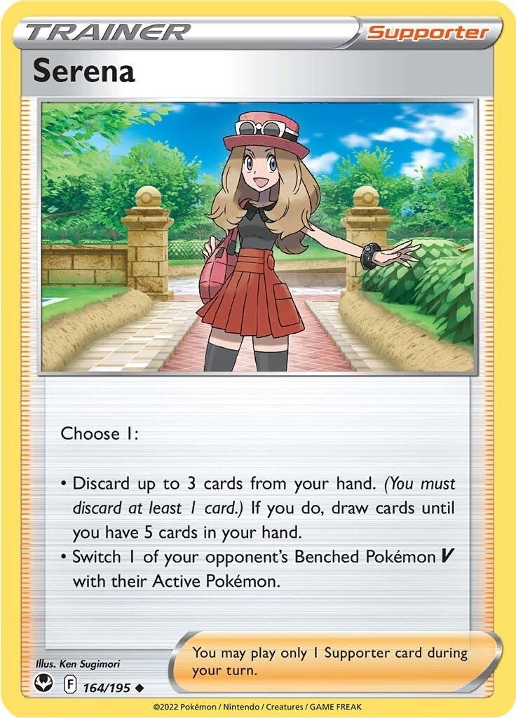 Image for Serena (164/195) (SWSH12: Silver Tempest) (SWSH12) - Pokemon