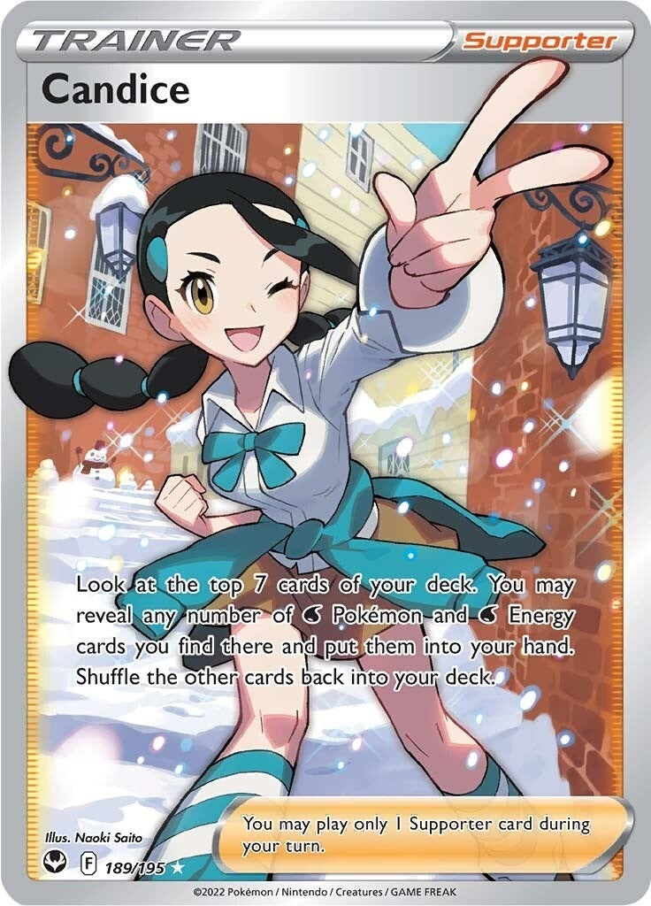 Image for Candice (Full Art) (189/195) (SWSH12: Silver Tempest) (SWSH12) - Pokemon