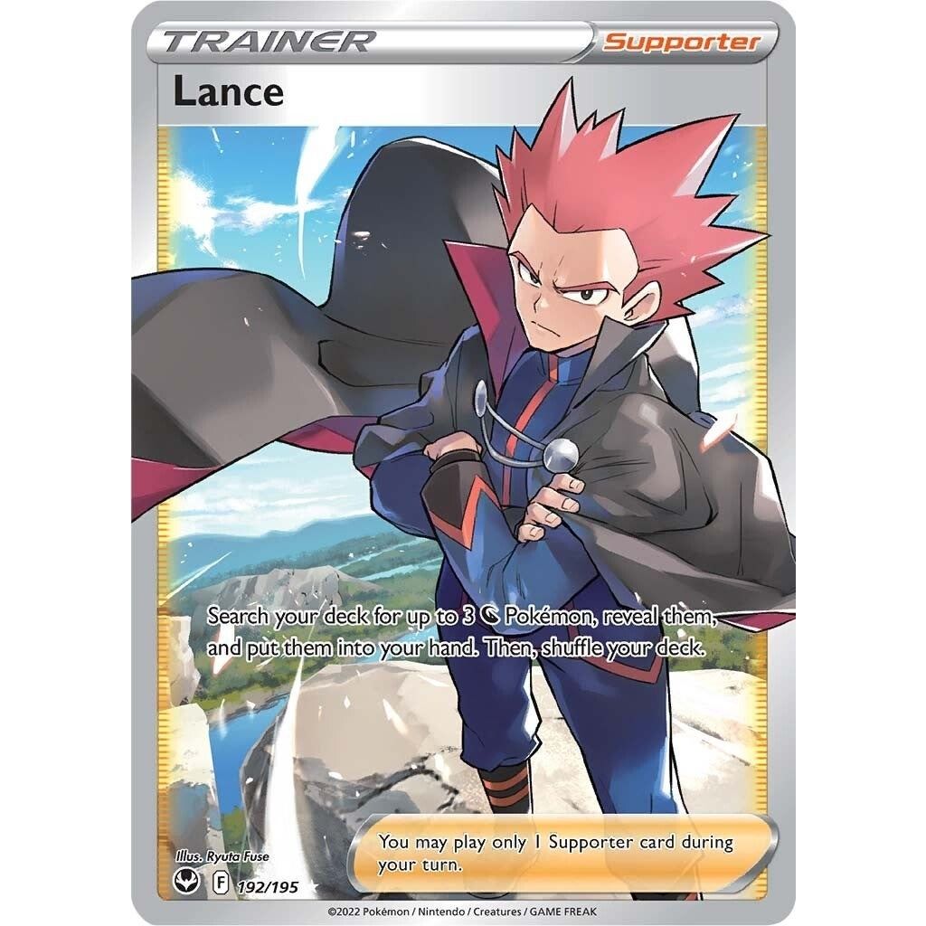 Lance (Full Art) (192/195) (SWSH12: Silver Tempest) - PokeBox USA