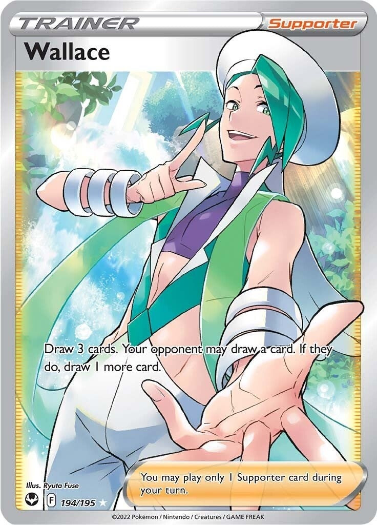 Image for Wallace (Full Art) (194/195) (SWSH12: Silver Tempest) (SWSH12) - Pokemon