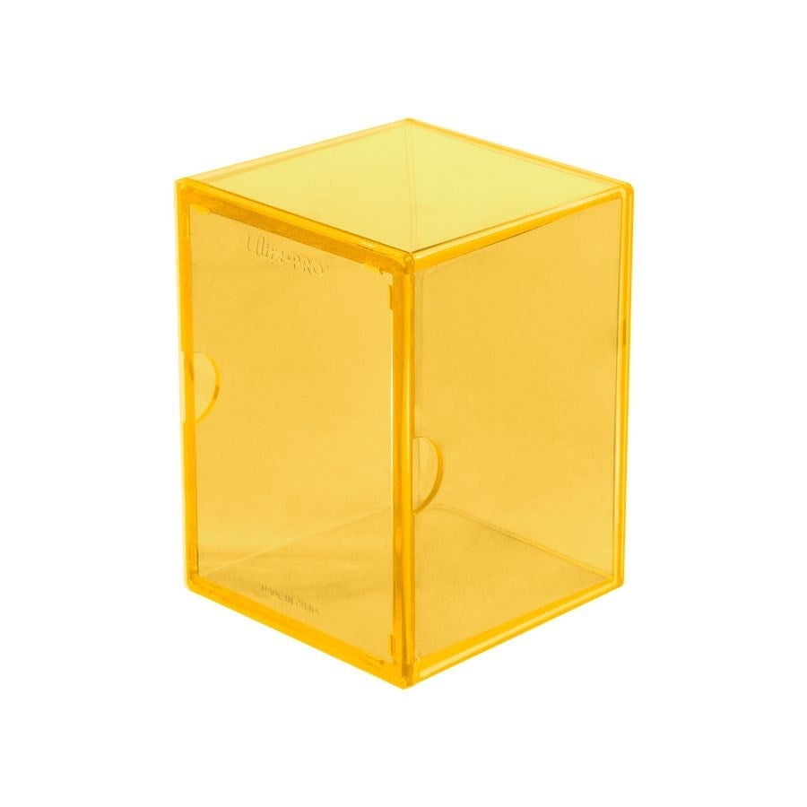 Image for Eclipse 2-Piece 100+ Lemon Yellow Deck Box - Deck Boxes