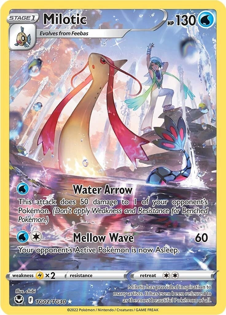 Milotic (TG02/TG30) (SWSH12: Silver Tempest Trainer Gallery)