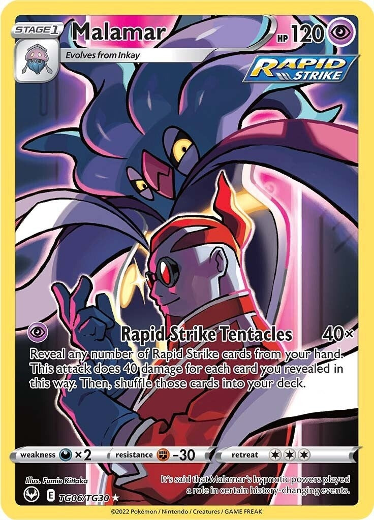 Malamar (TG06/TG30) (SWSH12: Silver Tempest Trainer Gallery) - PokeBox USA