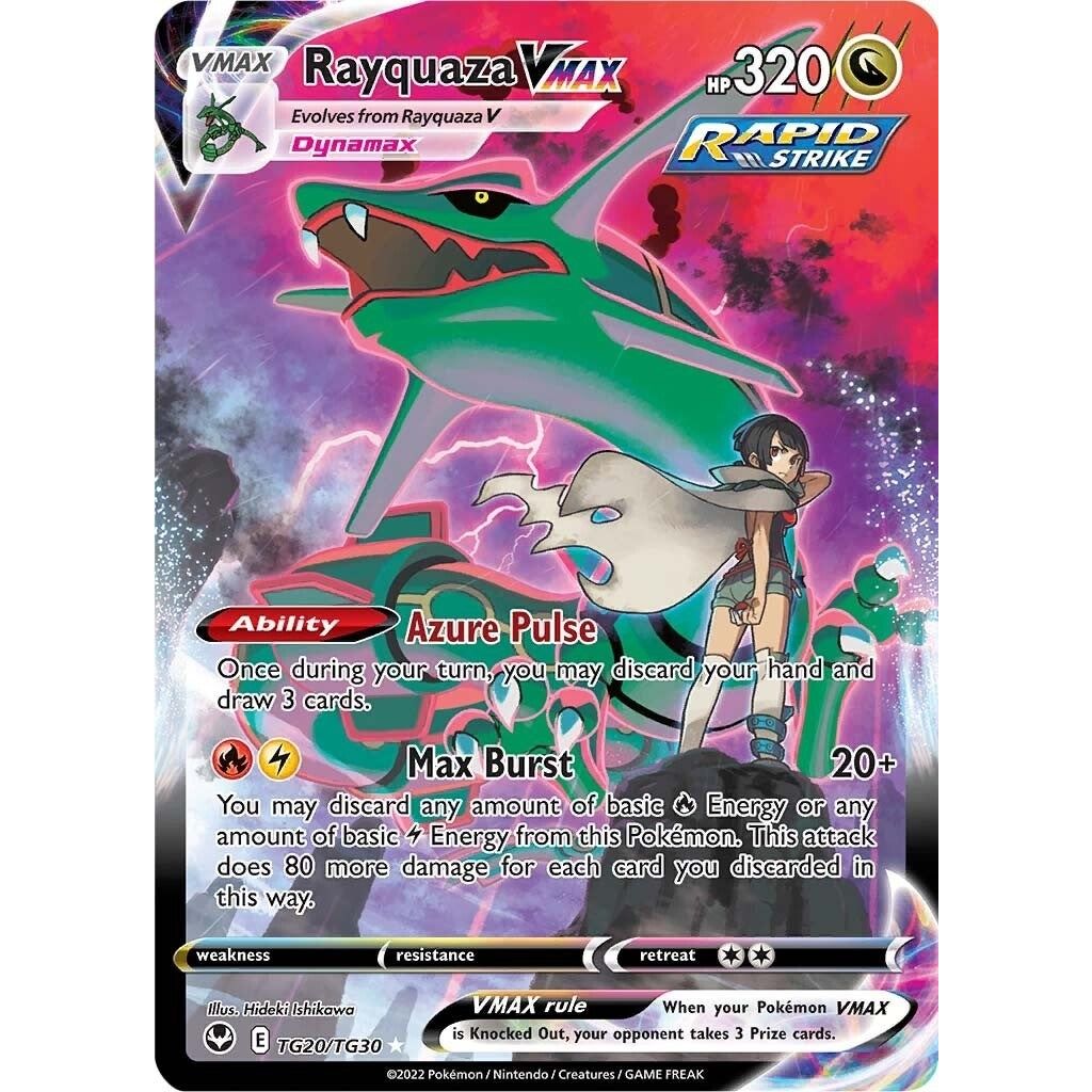 Rayquaza VMAX (TG20/TG30) (SWSH12: Silver Tempest Trainer Gallery) - PokeBox USA
