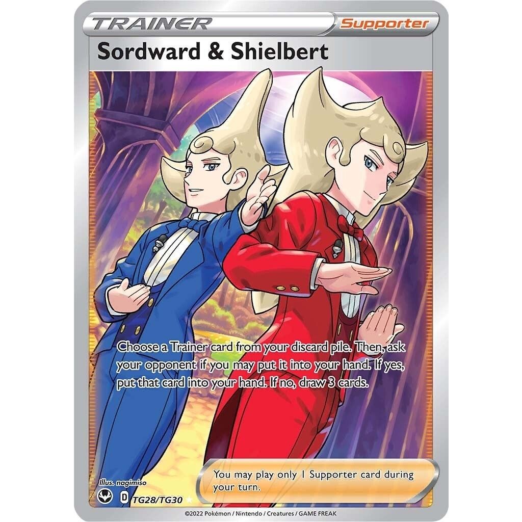Sordward & Shielbert (TG28/TG30) (SWSH12: Silver Tempest Trainer Gallery) - PokeBox USA