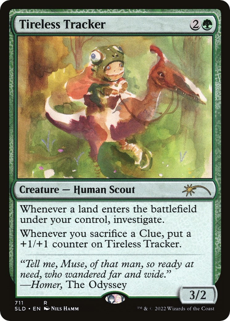 Tireless Tracker (711) (711) (Secret Lair Drop Series)