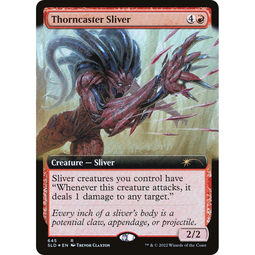Thorncaster Sliver (Extended Art) (645) (Secret Lair Drop Series) - PokeBox USA