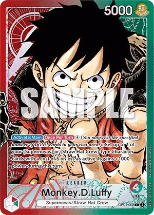 Image for Monkey.D.Luffy (003) (Parallel) (OP01-003) (Romance Dawn) (OP01) - One Piece Card Game