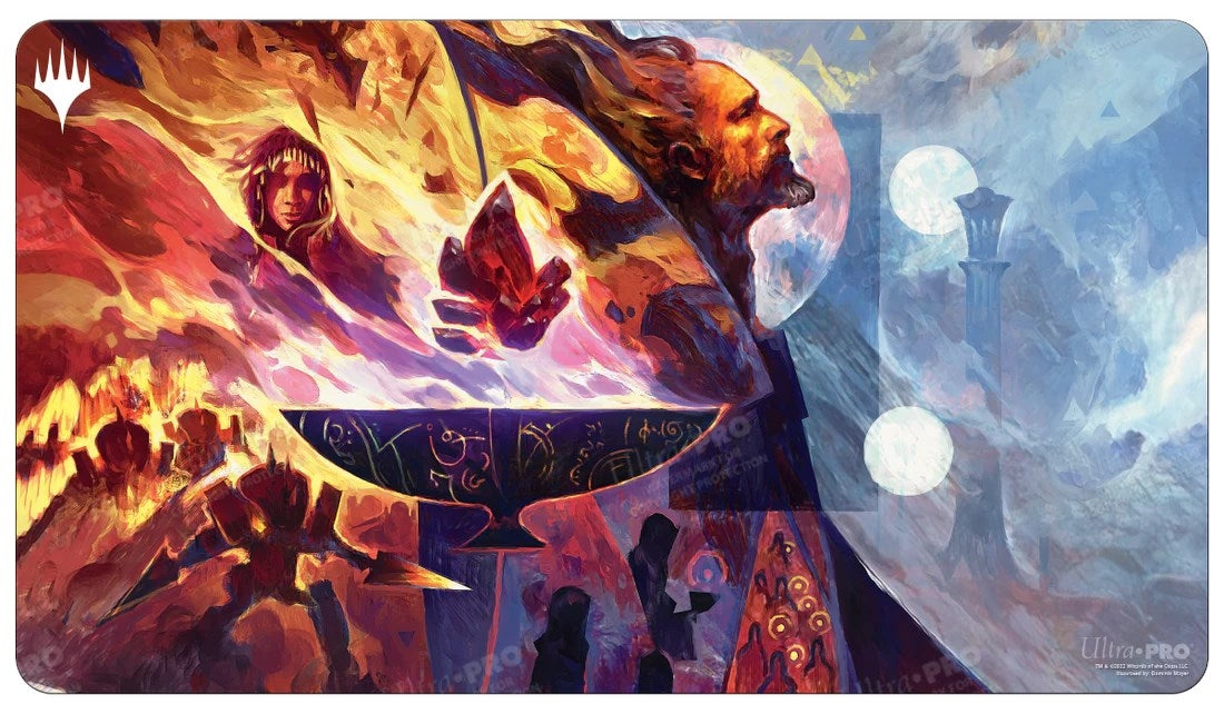 Image for The Brothers' War Urza's Command Standard Gaming Playmat for Magic: The Gathering - Playmats