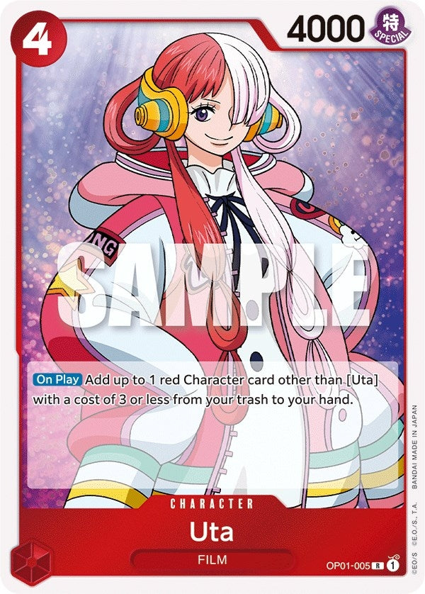 Image for Uta (OP01-005) (Romance Dawn) (OP01) - One Piece Card Game