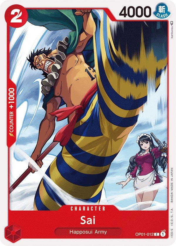 Image for Sai (OP01-012) (Romance Dawn) (OP01) - One Piece Card Game