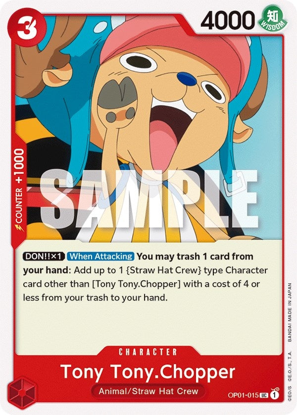 Image for Tony Tony.Chopper (OP01-015) (Romance Dawn) (OP01) - One Piece Card Game