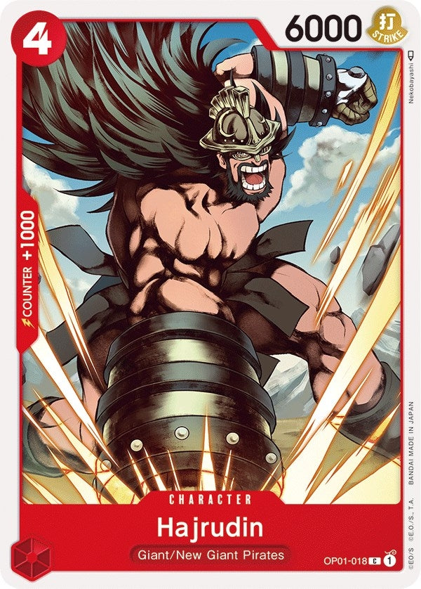 Image for Hajrudin (OP01-018) (Romance Dawn) (OP01) - One Piece Card Game