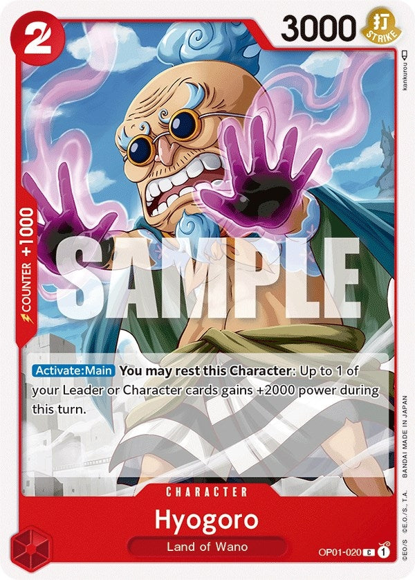 Image for Hyogoro (OP01-020) (Romance Dawn) (OP01) - One Piece Card Game