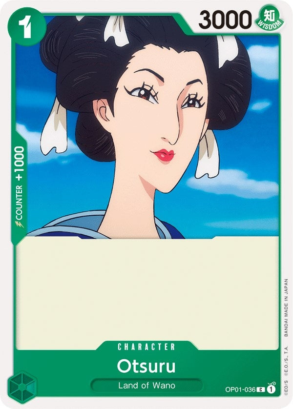 Image for Otsuru (OP01-036) (Romance Dawn) (OP01) - One Piece Card Game