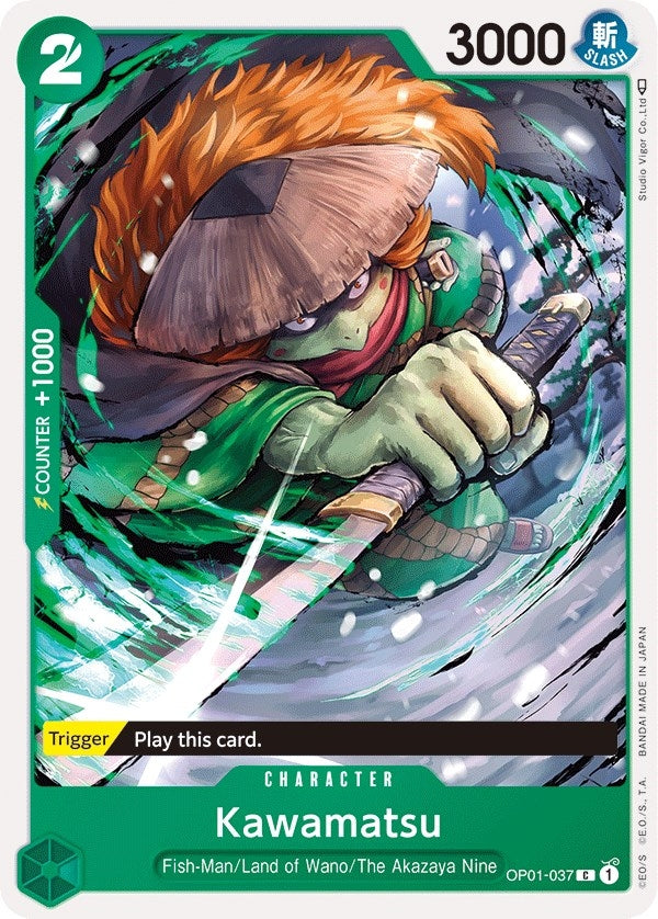Image for Kawamatsu (OP01-037) (Romance Dawn) (OP01) - One Piece Card Game