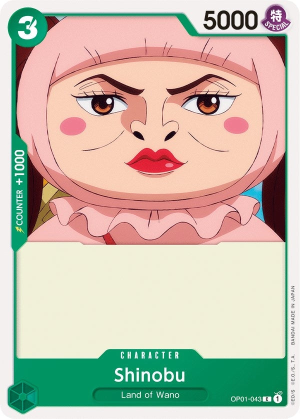 Image for Shinobu (OP01-043) (Romance Dawn) (OP01) - One Piece Card Game