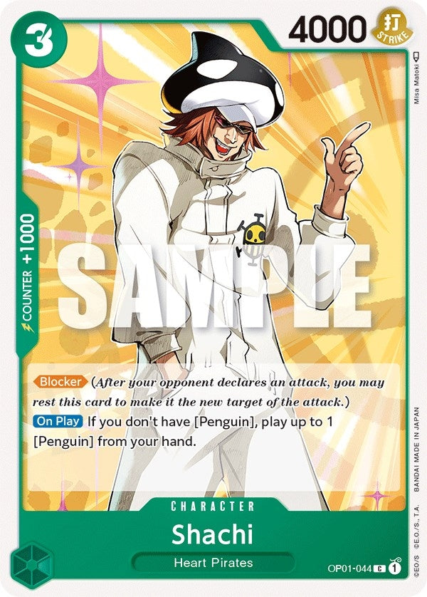 Image for Shachi (OP01-044) (Romance Dawn) (OP01) - One Piece Card Game