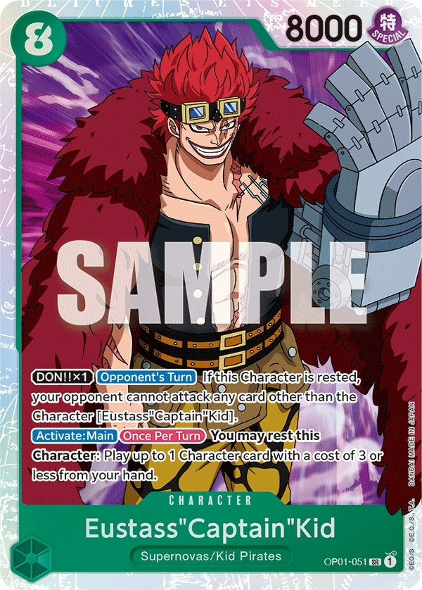 Image for Eustass"Captain"Kid (OP01-051) (Romance Dawn) (OP01) - One Piece Card Game