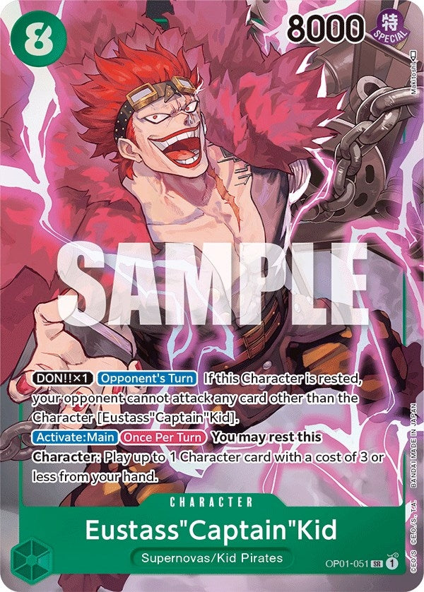 Image for Eustass"Captain"Kid (Parallel) (OP01-051) (Romance Dawn) (OP01) - One Piece Card Game