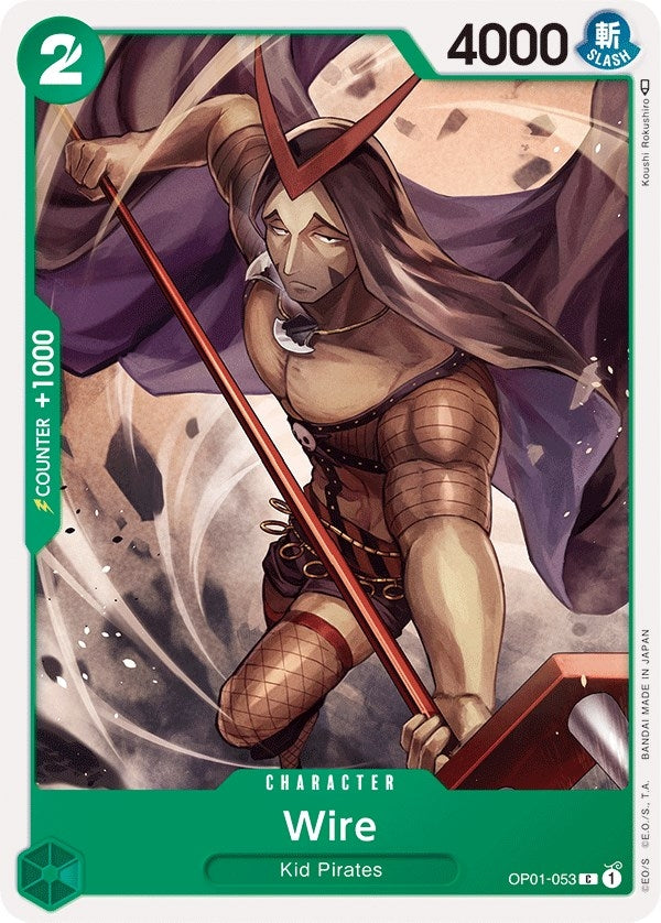 Image for Wire (OP01-053) (Romance Dawn) (OP01) - One Piece Card Game
