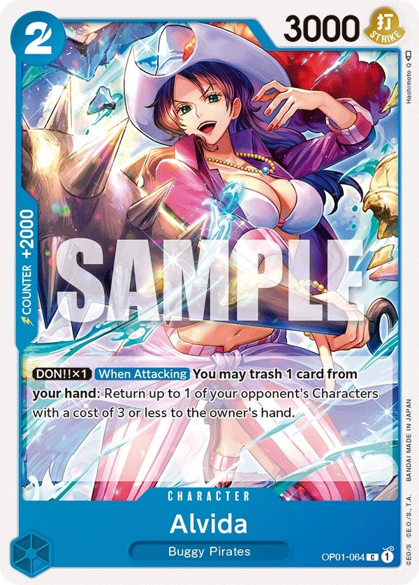 Image for Alvida (OP01-064) (Romance Dawn) (OP01) - One Piece Card Game