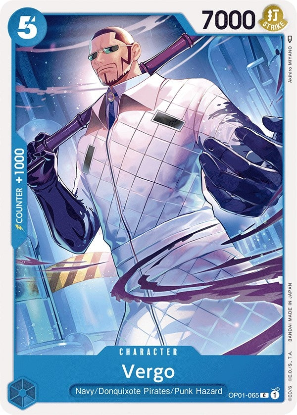 Image for Vergo (OP01-065) (Romance Dawn) (OP01) - One Piece Card Game