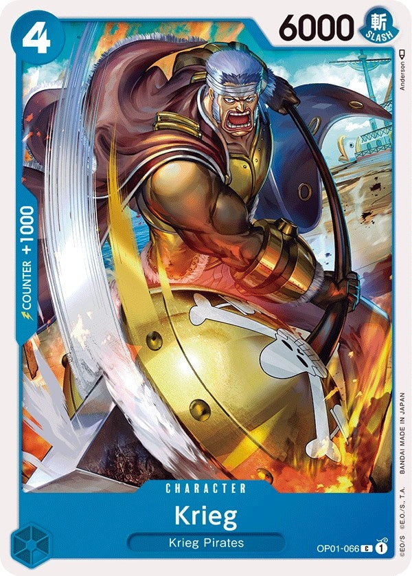 Image for Krieg (OP01-066) (Romance Dawn) (OP01) - One Piece Card Game