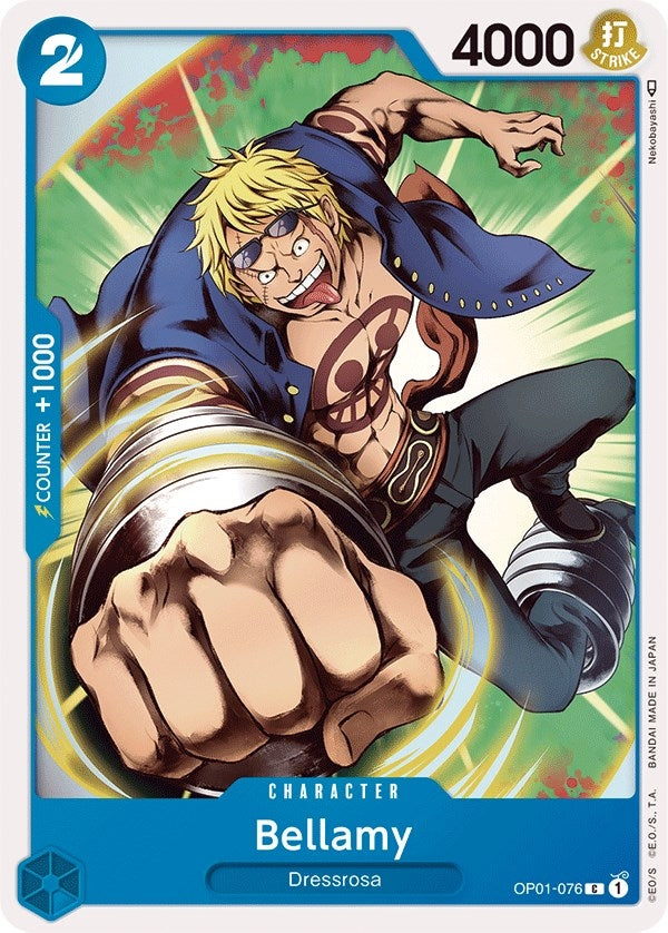 Image for Bellamy (OP01-076) (Romance Dawn) (OP01) - One Piece Card Game
