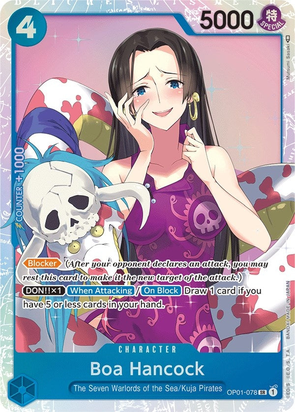 Image for Boa Hancock (OP01-078) (Romance Dawn) (OP01) - One Piece Card Game
