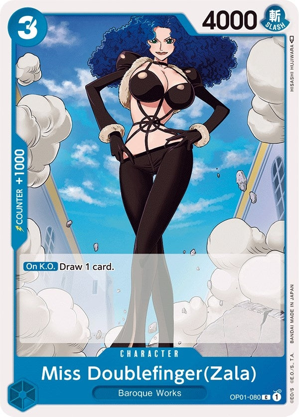 Image for Miss Doublefinger(Zala) (OP01-080) (Romance Dawn) (OP01) - One Piece Card Game