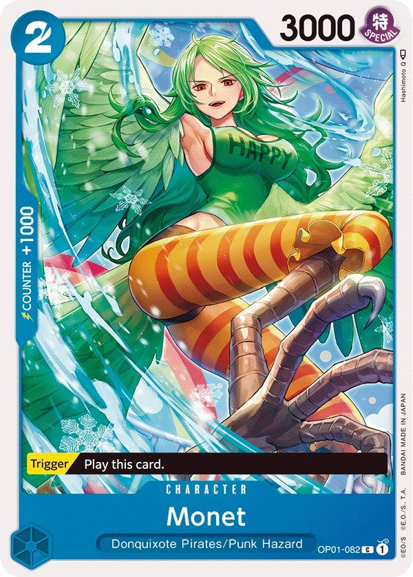 Image for Monet (OP01-082) (Romance Dawn) (OP01) - One Piece Card Game