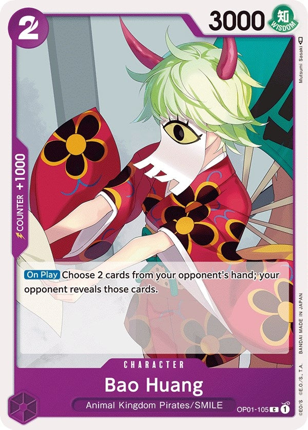 Image for Bao Huang (OP01-105) (Romance Dawn) (OP01) - One Piece Card Game