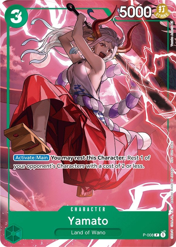 Image for Yamato (Tournament Pack Vol. 1) (P-008) (One Piece Promotion Cards) (OP-PR) - One Piece Card Game