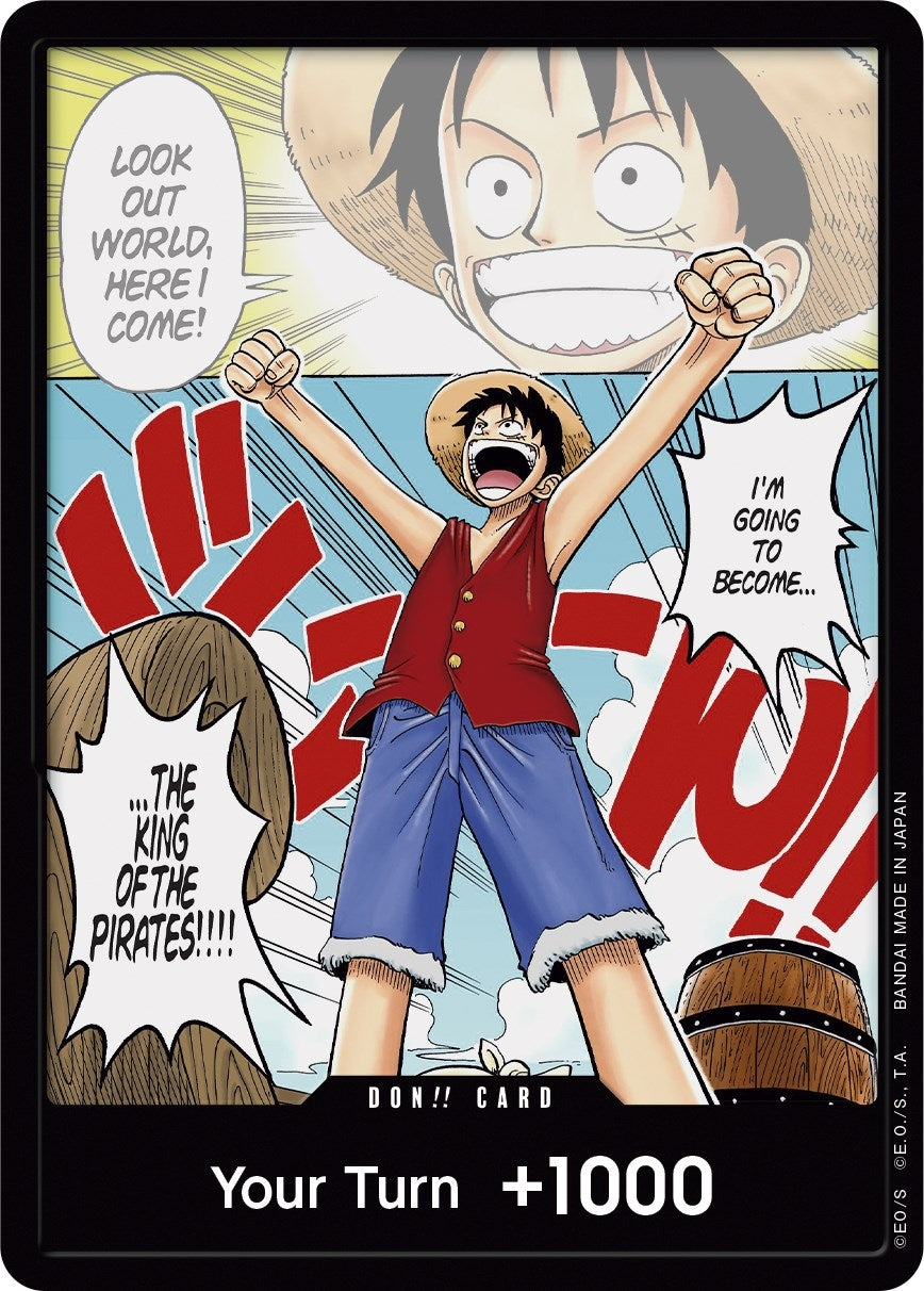 Image for DON!! Card (Manga) (Alternate Art) (Romance Dawn) (OP01) - One Piece Card Game
