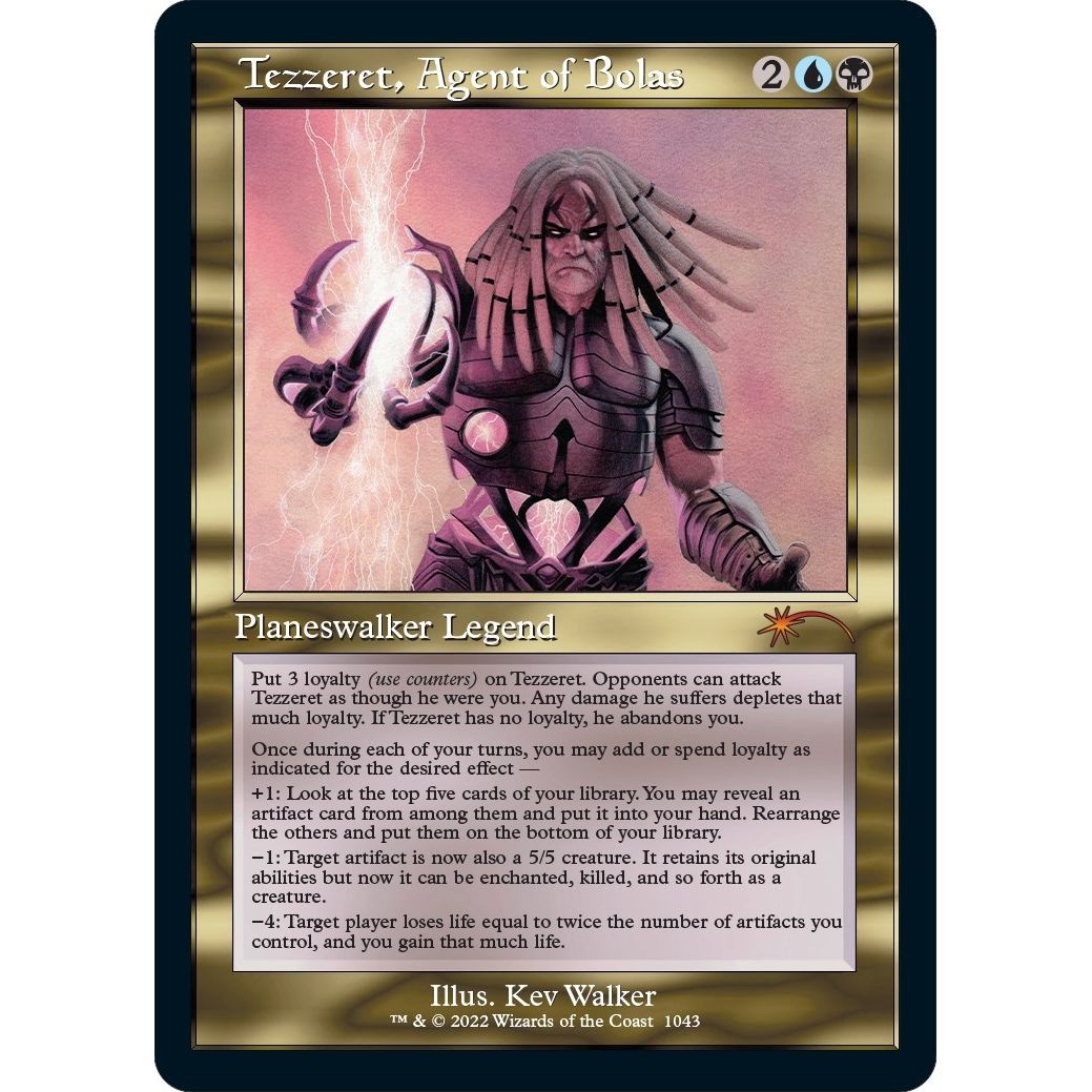 Tezzeret, Agent of Bolas (Retro Frame) (1043) (Secret Lair Drop Series) - PokeBox USA