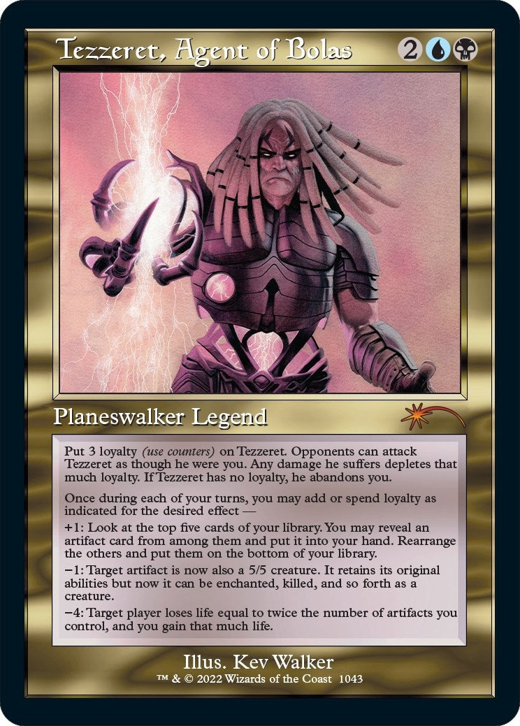 Tezzeret, Agent of Bolas (Retro Frame) (1043) (Secret Lair Drop Series) - PokeBox USA