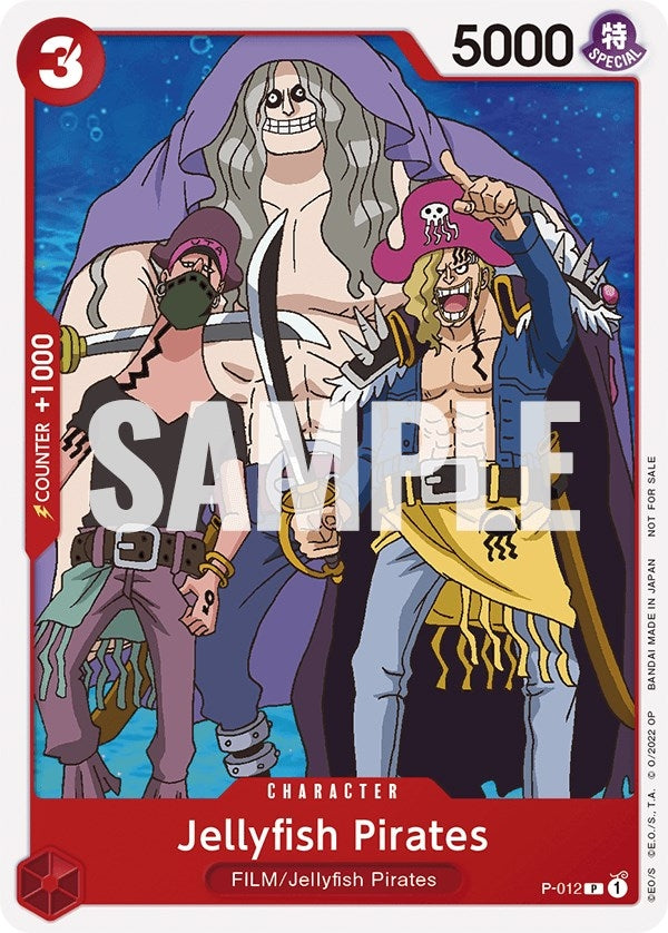 Image for Jellyfish Pirates (One Piece Film Red) (P-012) (One Piece Promotion Cards) (OP-PR) - One Piece Card Game