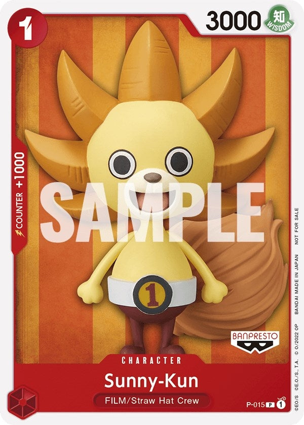 Image for Sunny-Kun (One Piece Film Red) (P-015) (One Piece Promotion Cards) (OP-PR) - One Piece Card Game