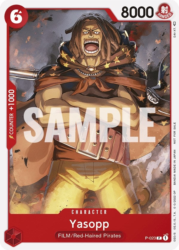 Image for Yasopp (One Piece Film Red) (P-023) (One Piece Promotion Cards) (OP-PR) - One Piece Card Game