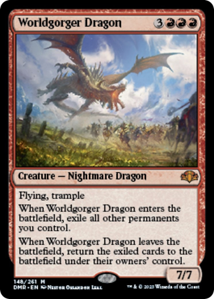 Worldgorger Dragon (148) (Dominaria Remastered)